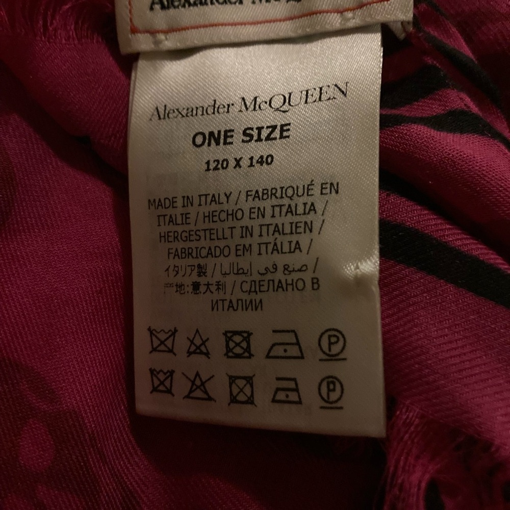 Alexander McQueen scarf